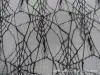 Creative spider web fabric, high-quality polyester knitted summer hats, sun-protective curtains, factory direct sales details Picture